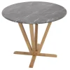 MCW Möbel-Sets<Bistrotisch M56 Massiv-Holz HPL Laminat Melamin