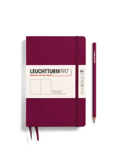 LEUCHTTURM1917 Büro- & Schulbedarf<Blanko Notizbuch in Bordeaux - B6+