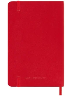 Moleskine Büro- & Schulbedarf<Blanko Notizbuch in Rot - (B)9 x (H)14 cm