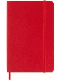 Moleskine Büro- & Schulbedarf<Blanko Notizbuch in Rot - (B)9 x (H)14 cm