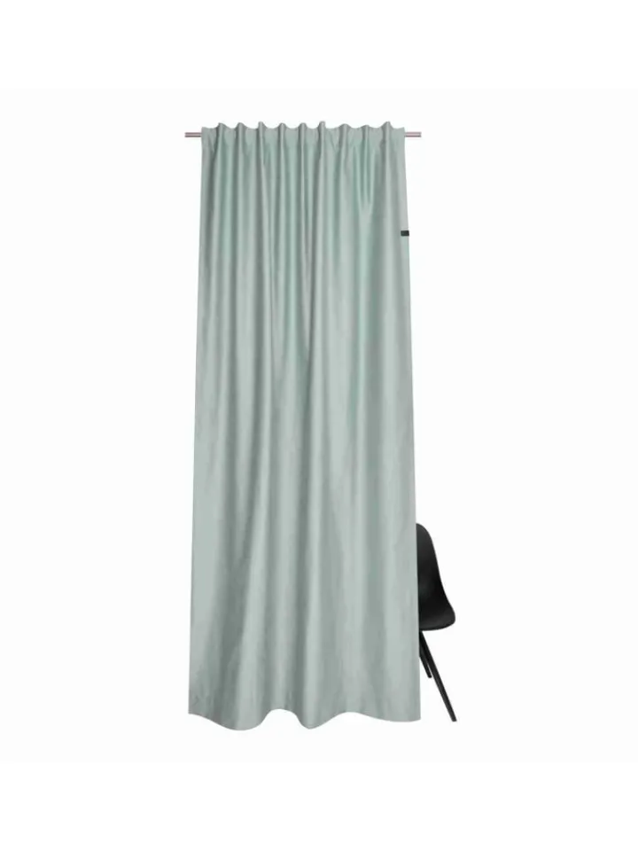 Schöner Wohnen Kollektion Gardinen, Jalousien & Rollos<Blickdichter Schlaufenvorhang SOFT 1 in Lindgrün