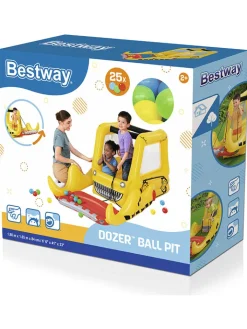 Bestway Gartenspielzeug<Bällebad "Dozer" in Gelb - ab 2 Jahren