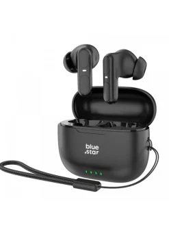 BlueStar Tv & Audio<Bluetooh Kopfhörer in Schwarz kabellose In-Ear-Kopfhörer in Schwarz