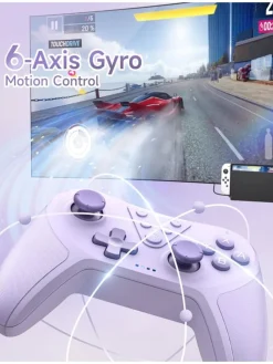 COFI 1453 Tablets, Konsolen & Elektronisches Spielzeug<Bluetooth Controller, Switch Controller mit 6-Axis Motion in Lila