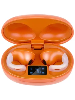 GRUNDIG Tv & Audio<Bluetooth-Clip-on-Kopfhörer in Orange