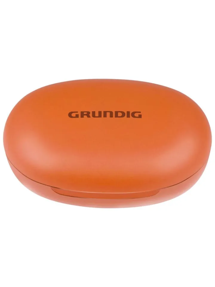 GRUNDIG Tv & Audio<Bluetooth-Clip-on-Kopfhörer in Orange