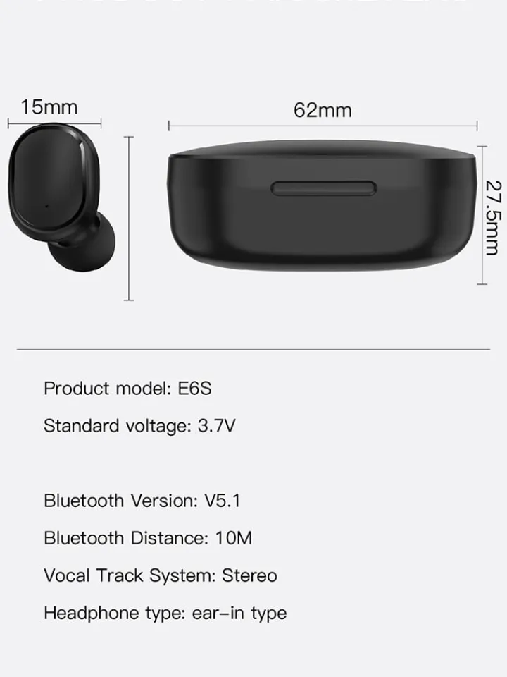 SmartCase Tv & Audio<Bluetooth-In-Ear-Kopfhörer in Schwarz