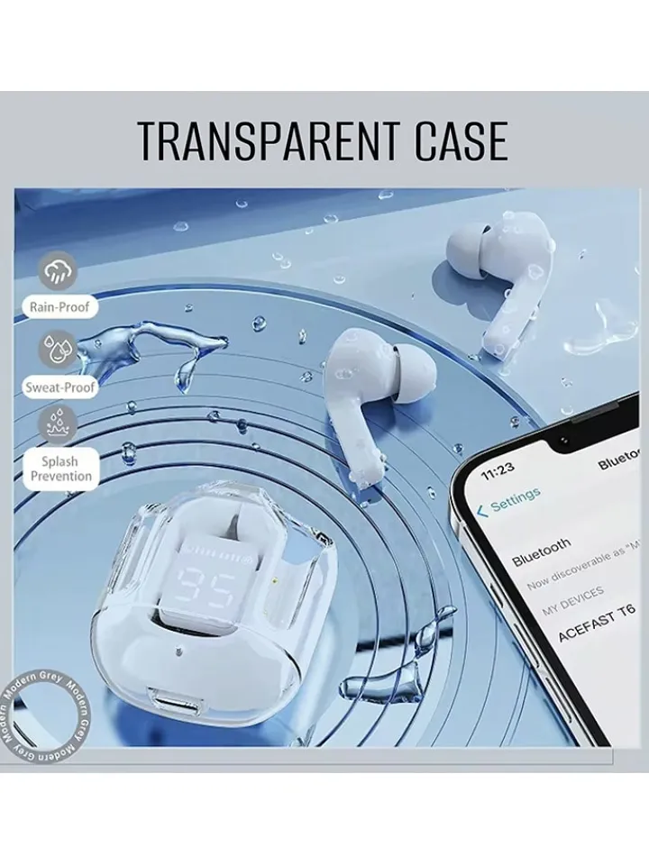 SmartCase Tv & Audio<Bluetooth-In-Ear-Kopfhörer in Hellblau