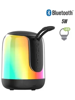 SmartCase Tv & Audio<Bluetooth-Lautsprecher mit Farbwechsel in Schwarz