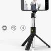 SmartCase Technikzubehör<Bluetooth-Mini-Selfiestick in Schwarz