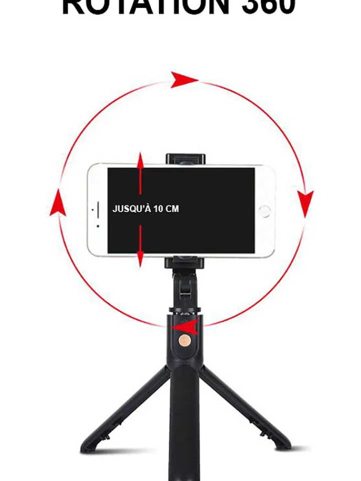 SWEET ACCESS Technikzubehör<Bluetooth-Mini-Selfiestick in Schwarz