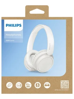 Philips Tv & Audio<Bluetooth-On-Ear Kopfhörer "TAH5209WT" in Weiß
