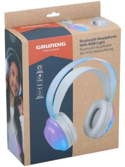 GRUNDIG Tv & Audio<Bluetooth-On-Ear-Kopfhörer in Grau