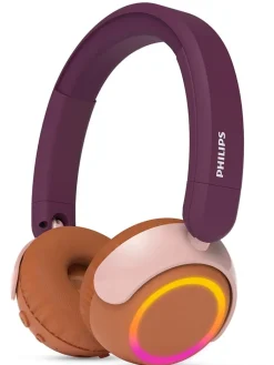 Philips Tv & Audio<Bluetooth-On-Ear-Kopfhörer "TAK4200MP" in Lila/ Hellbraun