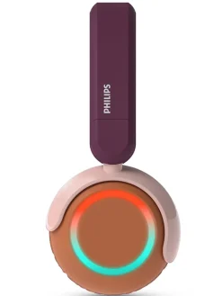 Philips Tv & Audio<Bluetooth-On-Ear-Kopfhörer "TAK4200MP" in Lila/ Hellbraun