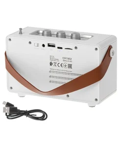 Adler Tv & Audio<Bluetooth-Radio in Weiß