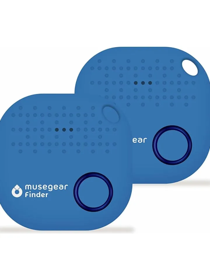 musegear Smarthome & Wetterstationen<Bluetooth-Schlüsselfinder "Finder 2" in hellblau 2er Pack