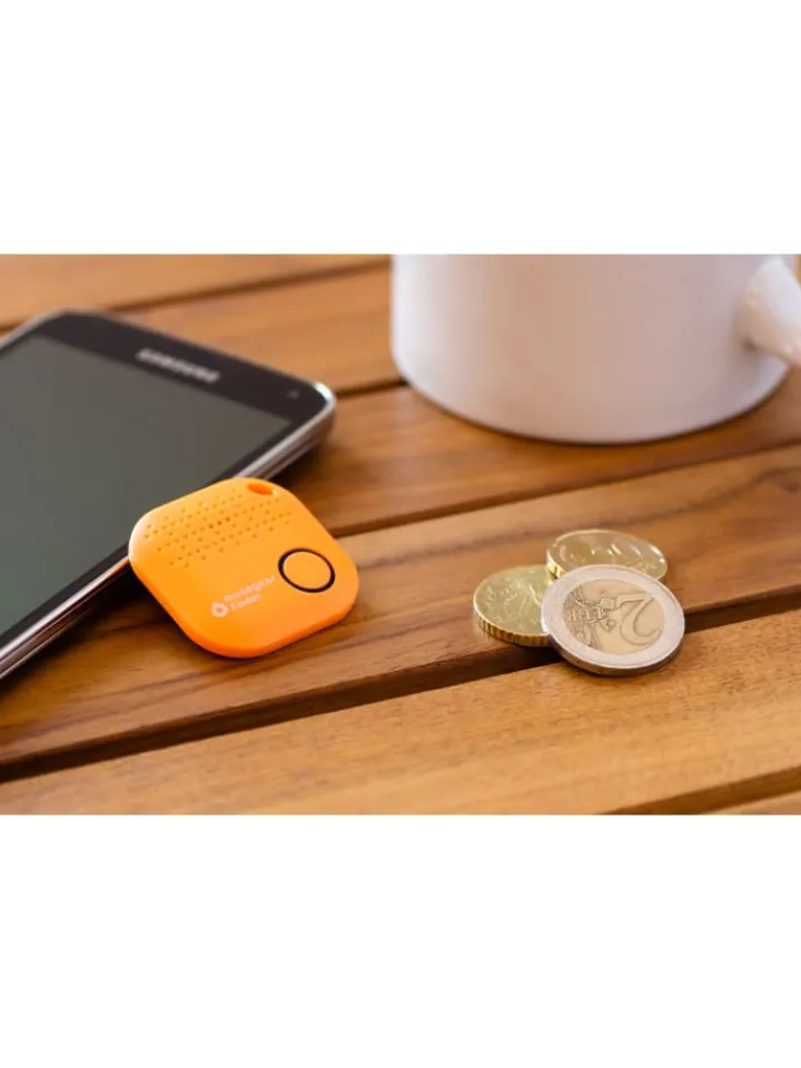 musegear Smarthome & Wetterstationen<Bluetooth-Schlüsselfinder "Finder 2" in orange - 3er Pack