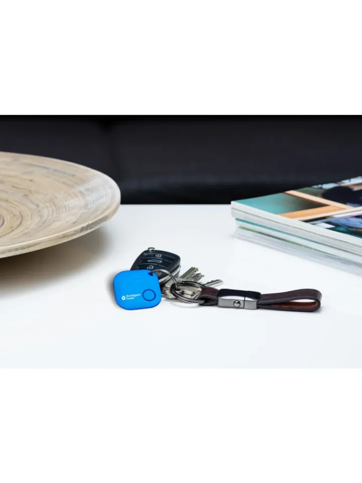 musegear Smarthome & Wetterstationen<Bluetooth-Schlüsselfinder "Finder 2" in hellblau