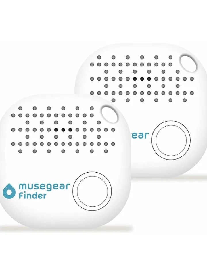 musegear Smarthome & Wetterstationen<Bluetooth-Schlüsselfinder "Finder 2" in weiß 2er Pack