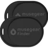 musegear Smarthome & Wetterstationen<Bluetooth-Schlüsselfinder "Finder mini" in schwarz - 2er Pack