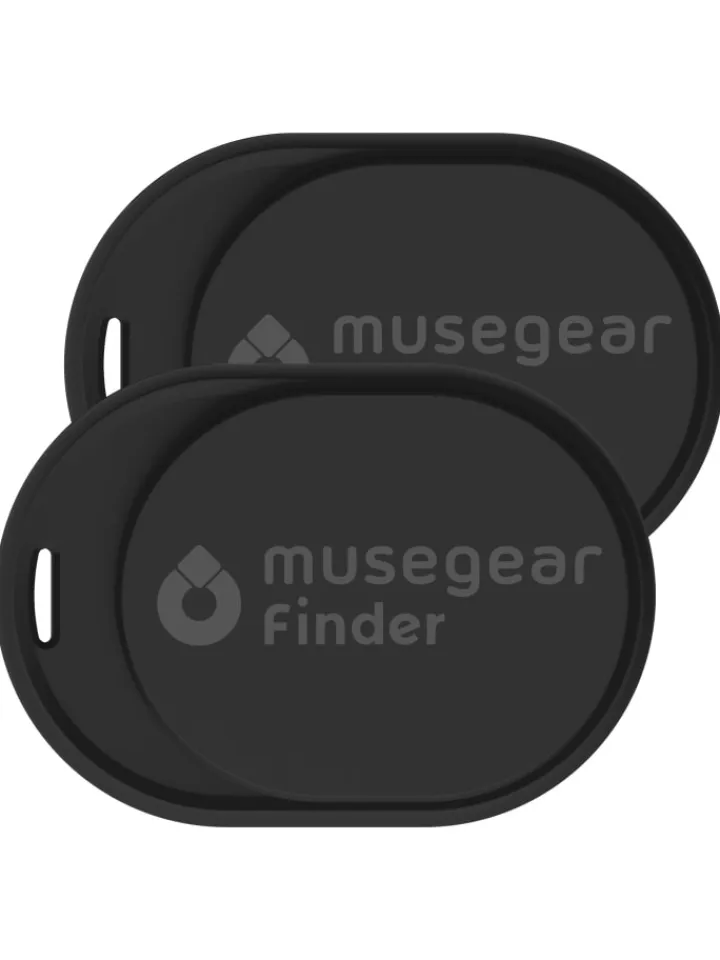musegear Smarthome & Wetterstationen<Bluetooth-Schlüsselfinder "Finder mini" in schwarz - 2er Pack
