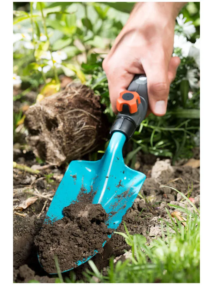 Gardena Gartendekoration<Blumenkelle "Combisystem" in Türkis - (B)8,5 cm