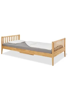 Pinolino Babymöbel<Bodenbett Eik, 90 x 200 cm, Eiche geölt, 208 x 98 x 44 cm
