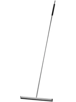 Blomus Putz- & Waschutensilien<Bodenwischer "Lavea" in Silber/ Schwarz - (H)112 cm