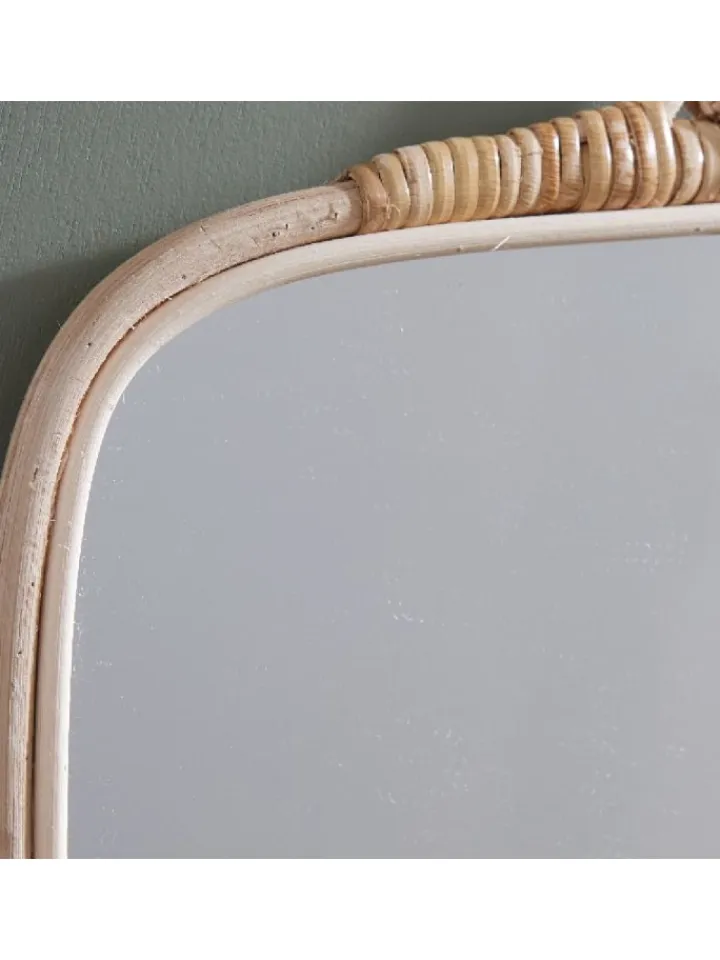 LA FACTORY Spiegel<Boho-Spiegel in beige