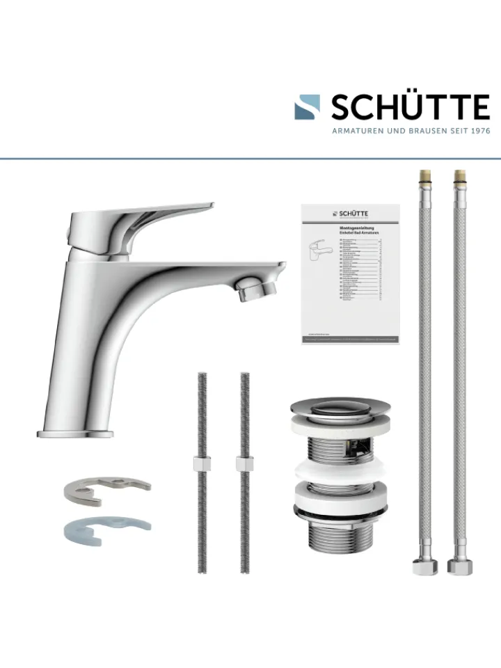 Franz Joseph Schütte Badarmaturen<BOSTON Waschtischarmatur, Chrom