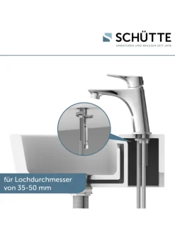 Franz Joseph Schütte Badarmaturen<BOSTON Waschtischarmatur, Chrom