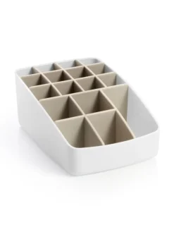 Tescoma Putz- & Waschutensilien<Box für dekorative Kosmetikprodukte LAGOON in beige