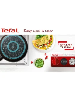 Tefal Kochgeschirr<Bratpfanne "Extra Cook & Clean" in Schwarz - Ø 28 cm