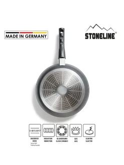 Stoneline Kochgeschirr<Bratpfanne ''Flex'' in Grau - Ø 24 cm