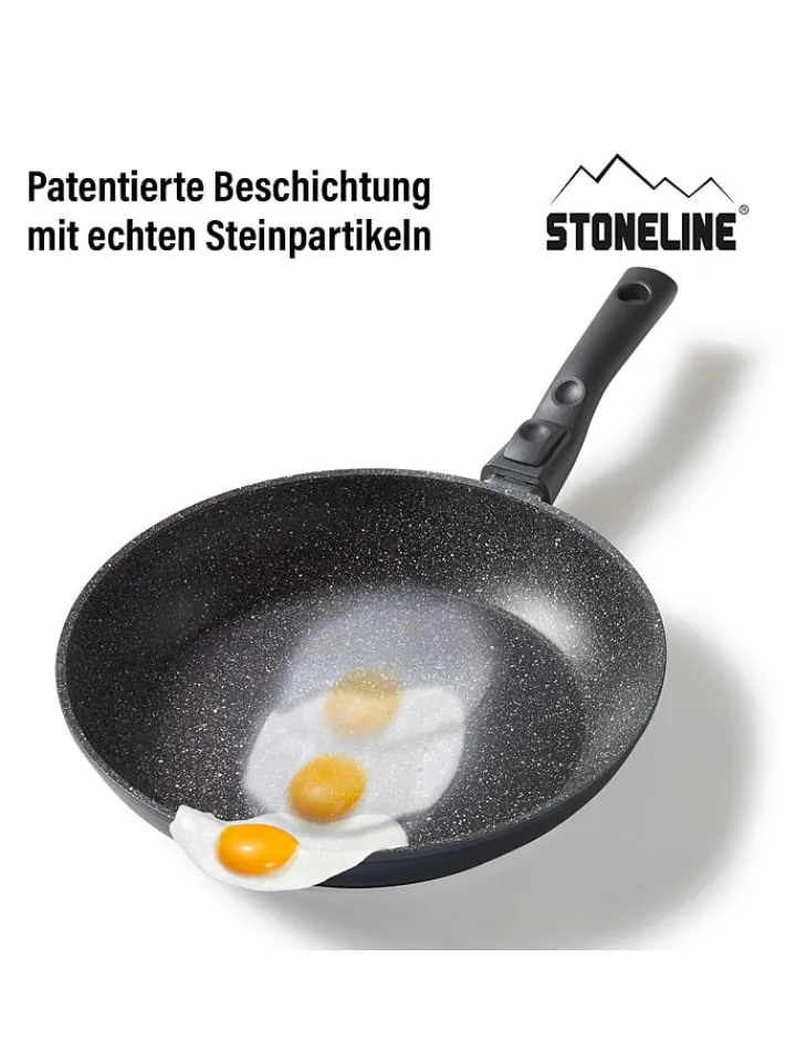 Stoneline Kochgeschirr<Bratpfanne ''Flex'' in Grau - Ø 24 cm