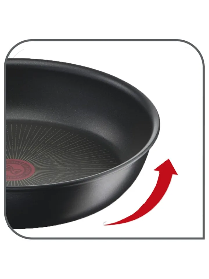 Tefal Kochgeschirr<Bratpfanne "Generous Cook" in Schwarz - Ø 28 cm