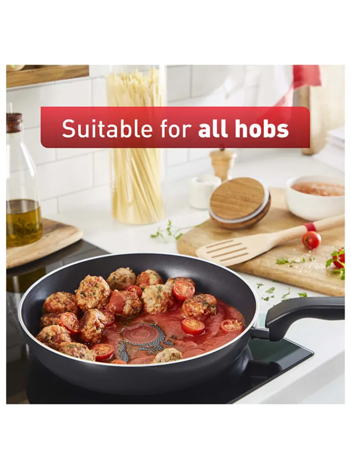 Tefal Kochgeschirr<Bratpfanne "Generous Cook" in Schwarz - Ø 28 cm