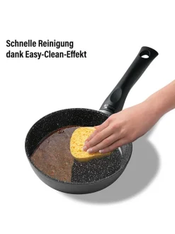 Stoneline Kochgeschirr<Bratpfanne in Grau - Ø 16 cm