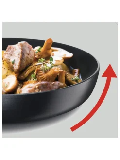 Tefal Kochgeschirr<Bratpfanne "Ultimate on" in Schwarz - Ø 28 cm