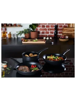 Tefal Kochgeschirr<Bratpfanne "Ultimate on" in Schwarz - Ø 28 cm