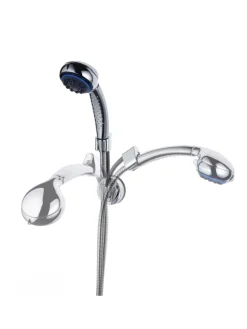 RIDDER Badarmaturen<Brausekopfhalter VacuumCap Isa, flexibel chromfarben ca. 65 x 65 x 165 mm