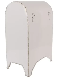 Clayre & Eef Wohndekoration<Briefkasten in Weiß/ Rot - (B)20 x (H)30 cm