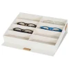 STORE IT Kisten & Körbe<Brillenbox "Premium" in Beige - (B)32 x (H)5,5 x (T)25 cm