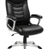 Songmics Sitzmöbel<Bürostuhl in Schwarz/ Türkis - (B)74 x (H)120 x (T)67 cm