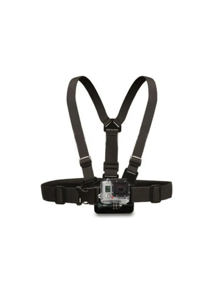 COFI 1453 Foto & Video<Brustgurt Kompatibel mit GoPro SJCAM Action-Kameras - Chest in Schwarz