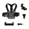 COFI 1453 Foto & Video<Brustgurt Zubehörset 5in1 Kompatibel mit GoPro, DJI, Insta360, in Schwarz