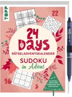Frech Adventskalender<Buch - 24 DAYS RÄTSELADVENTSKALENDER - Sudoku im Advent