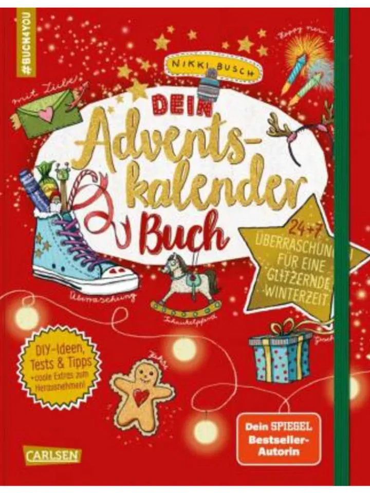 Carlsen Adventskalender<Buch - #buch4you: Dein Adventskalender-Buch