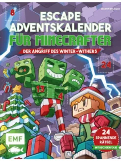 Michael Fischer Adventskalender<Buch - Escape-Adventskalender für Minecrafter: Der Angriff des Winter-With